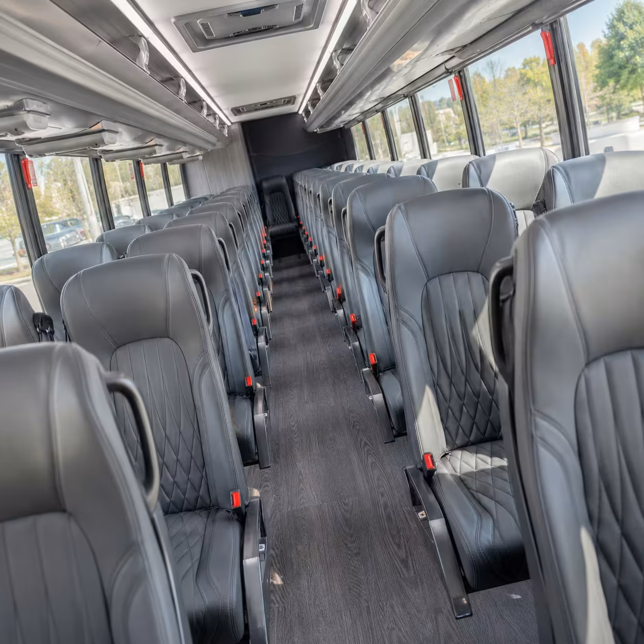 25 passenger minibus inside