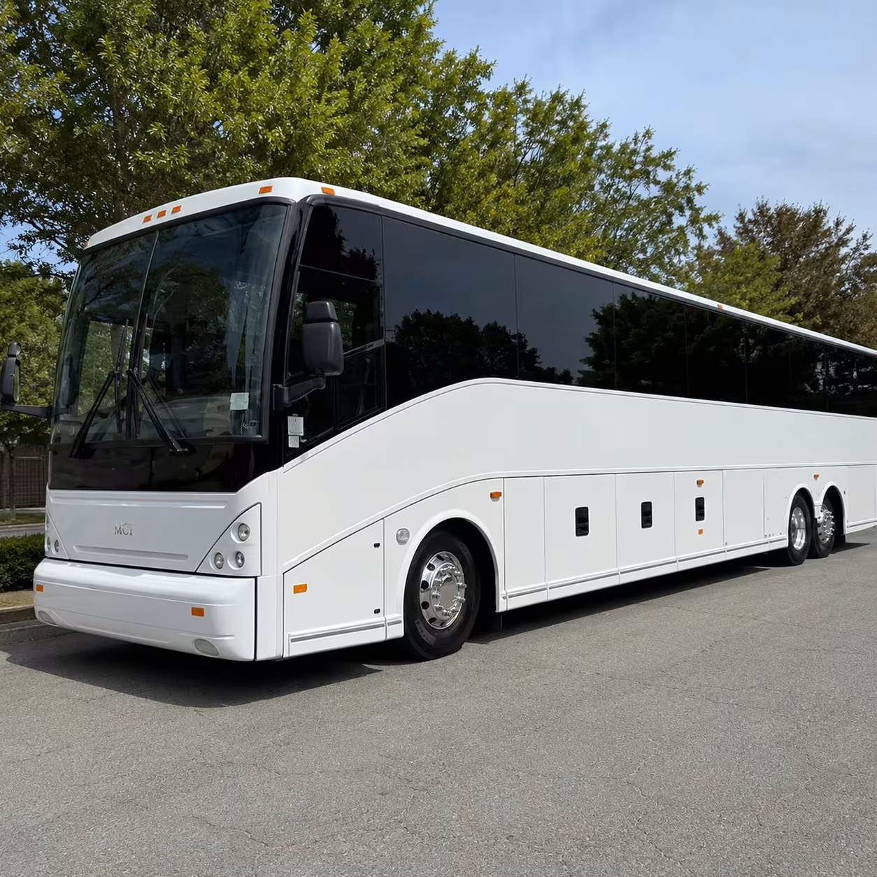 56 passenger charter bus