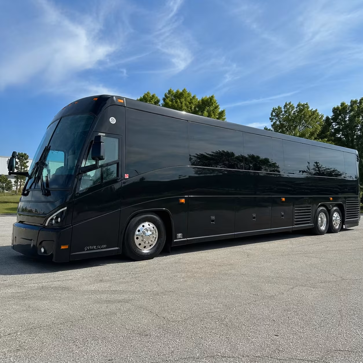 hayward charter bus rental fleet