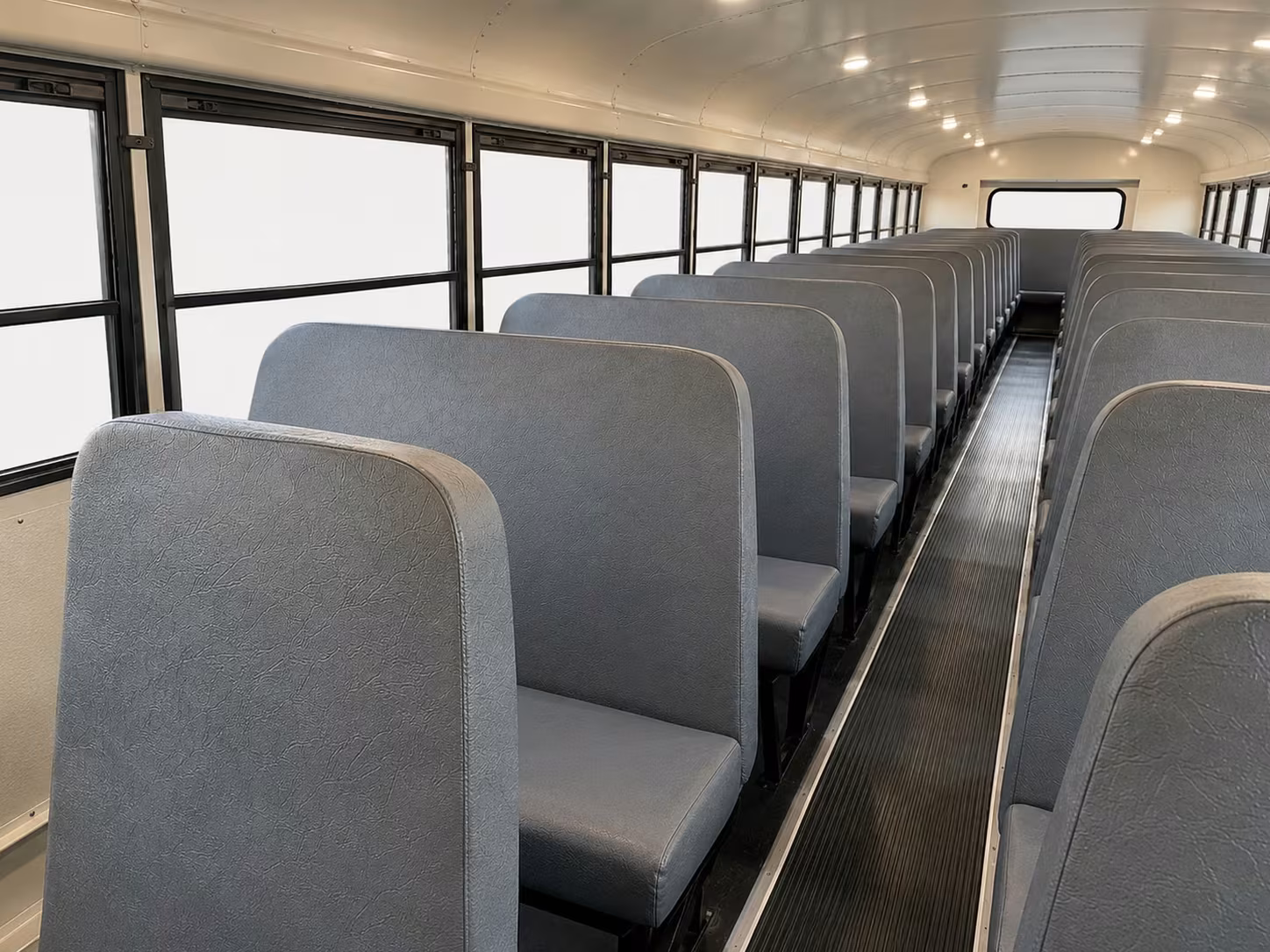 school bus interior