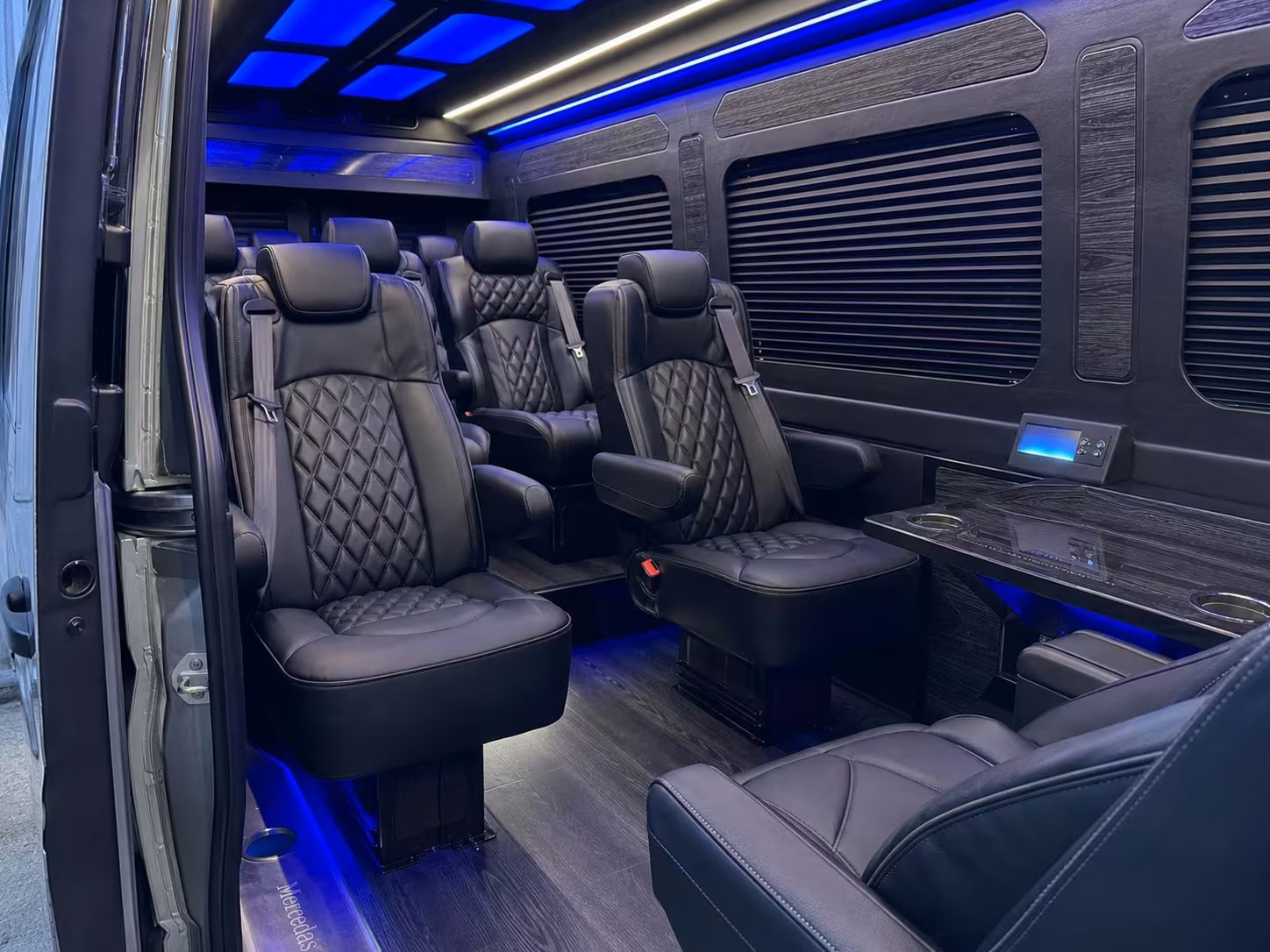 sprinter van transportation for groups and events across hayward