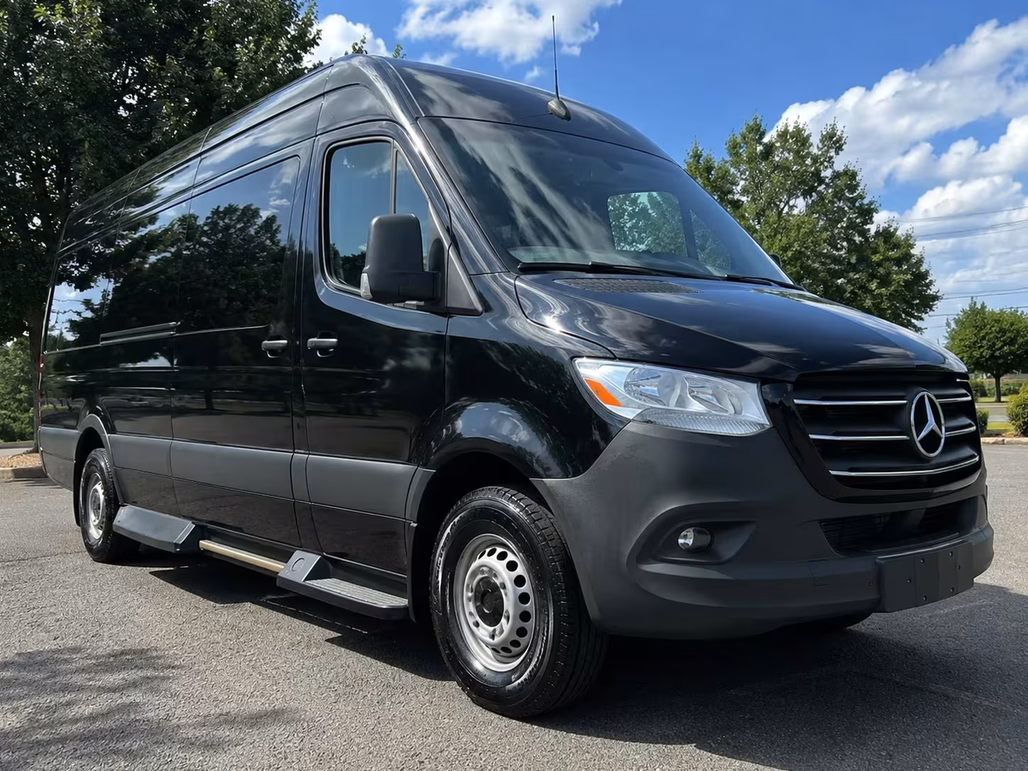 sprinter van with driver