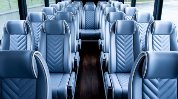 hayward 30 passenger minibus inside